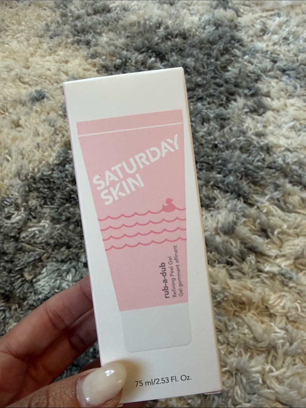 Saturday Skin Rub-A-Dub Refining Peel Gel – Pink